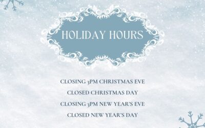 Holiday Hours 2026